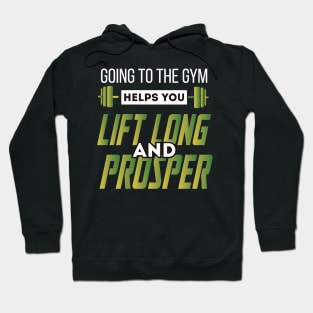 Funny Calisthenics Street Fitness and Gym Exercise Quote Hoodie